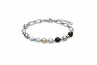 Mixed-Media Bead & Chain Bracelet